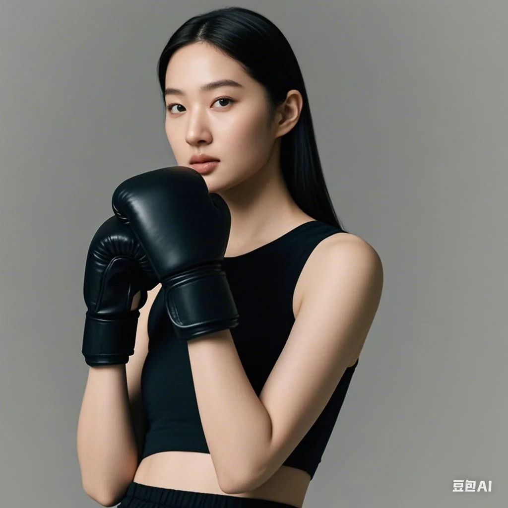 

Punching Bag Gloves Black PU Leather