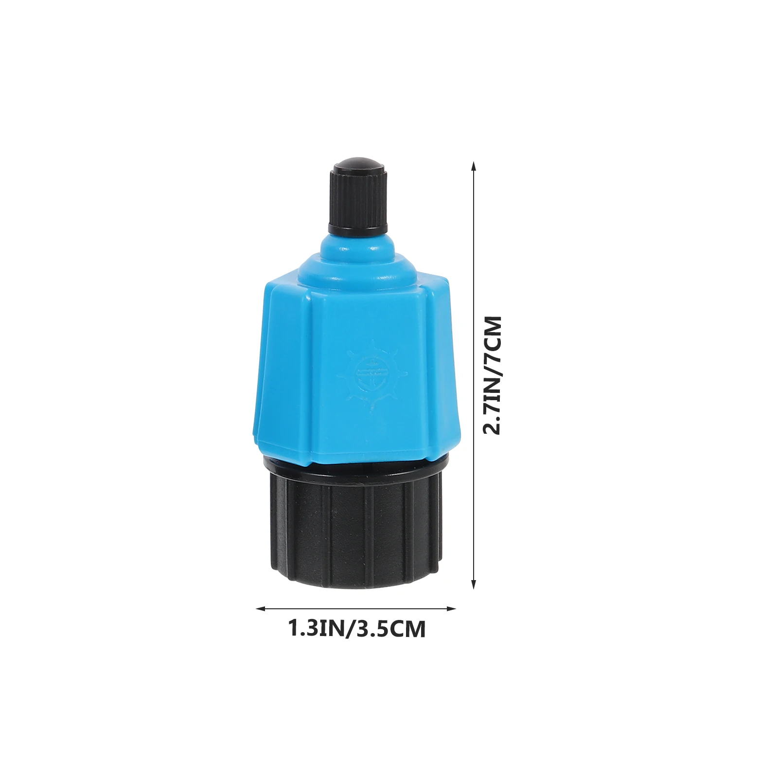 

5 Pcs Air Valve Adapter Set Inflatable Pump Adaptor Automatic for Inflatables Alloy Boat Booster