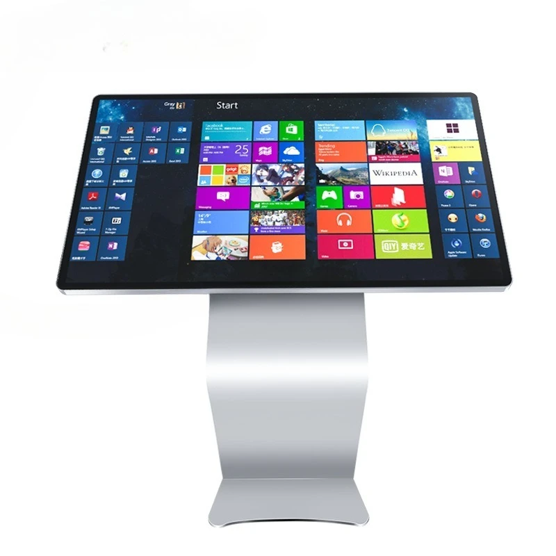 

Joint touch query all-in-one advertising machine Intelligent interactive self-service end point machine Touch display screen