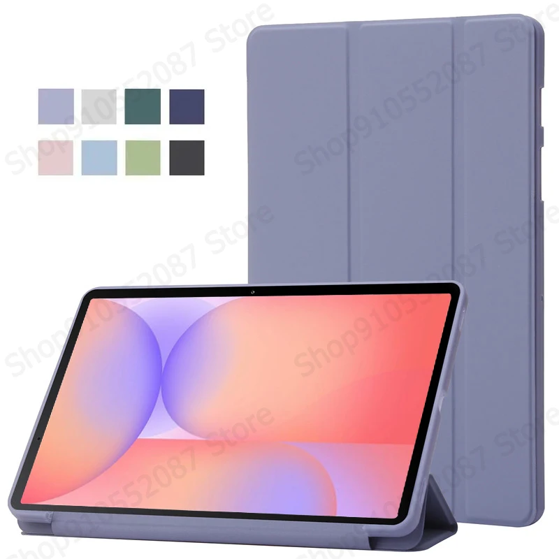 

For Samsung Tab S10 Lite Case 10.9" Trifold PU Leaher Soft Back Stand Tablet Funda For Galaxy Tab S10 Lite Case Coque SM-X400