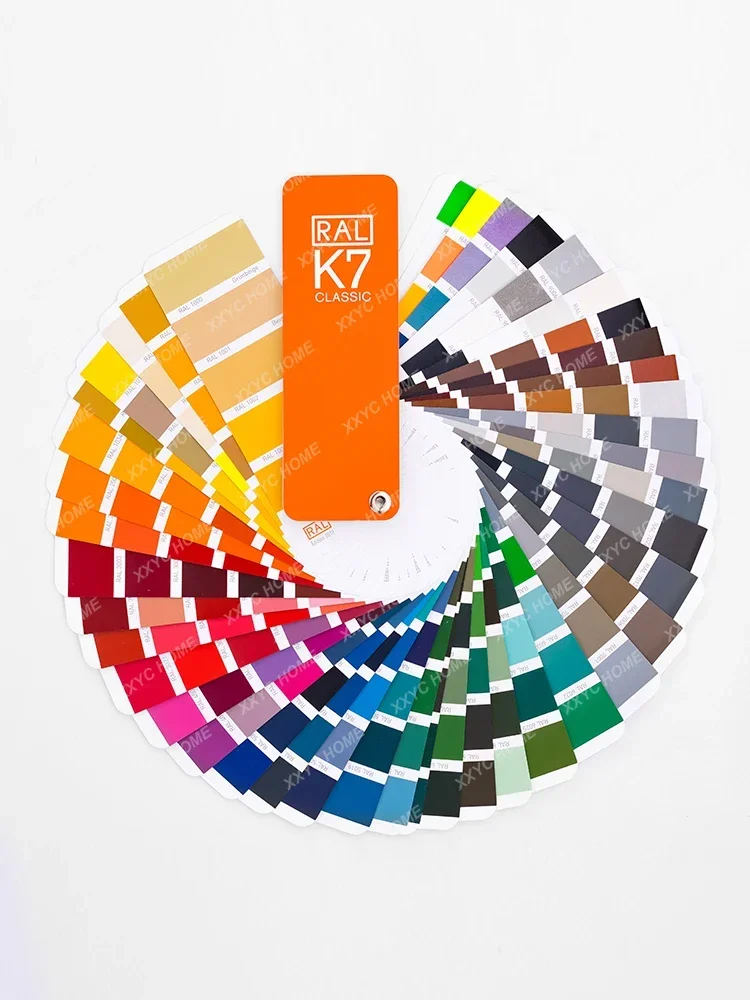 

Germany K7 Color Card Raul International Standard General Printing Paint To Decorate Clothing Color Match Gb Color Sample Card