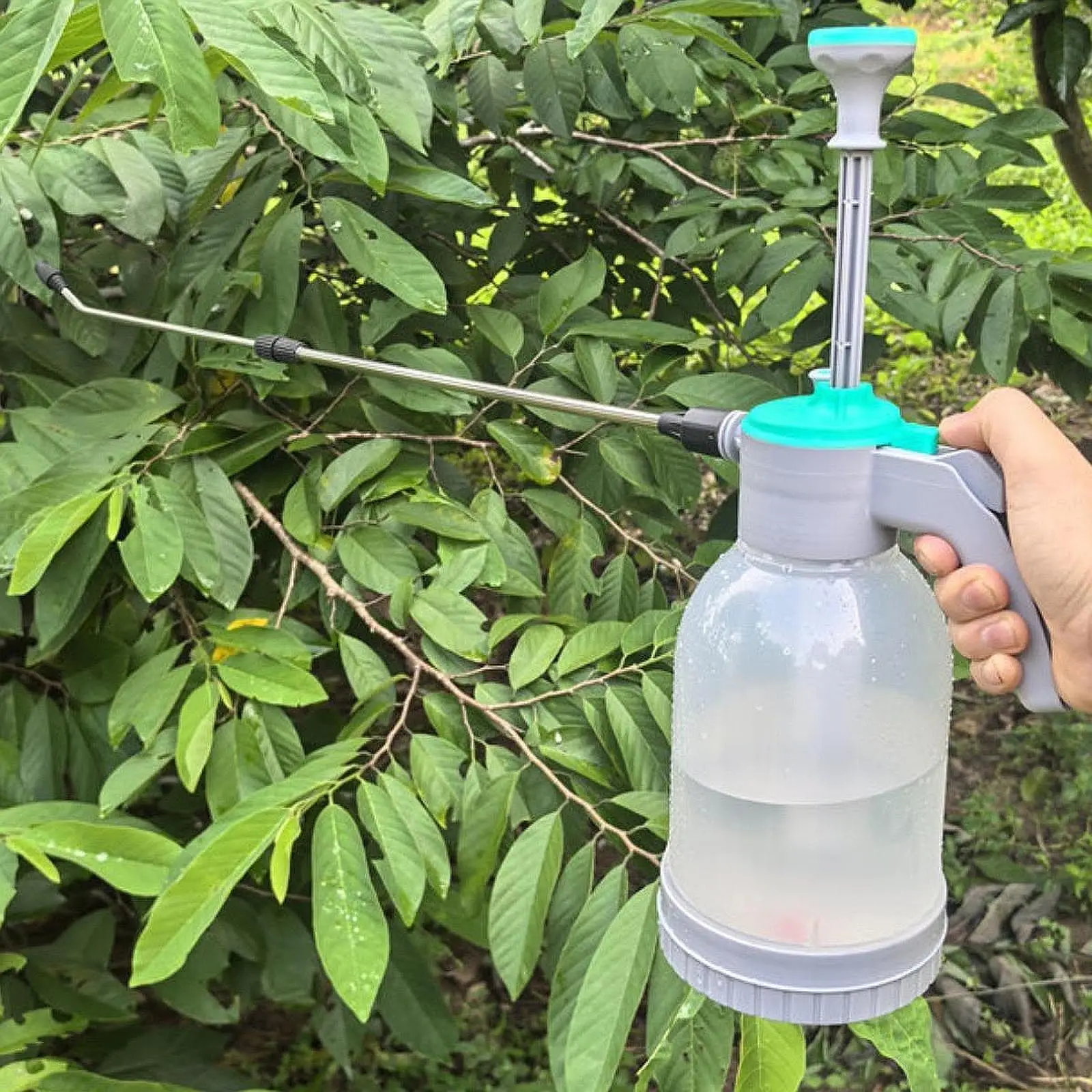 Water Spray Bottle Wand Stainless Steel Replace Adjustable Spraying Tip Garden Sprayer Wand for Watering Cleaning Gardening Lawn