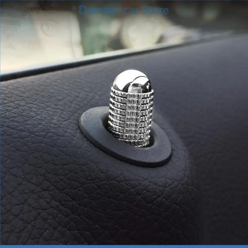 

4pcs Aluminum Alloy Auto Car Door Bolt Lock Pin Doors Bolt for W205 GLC-GLE W213, Modified Door Bolt Lock Pin