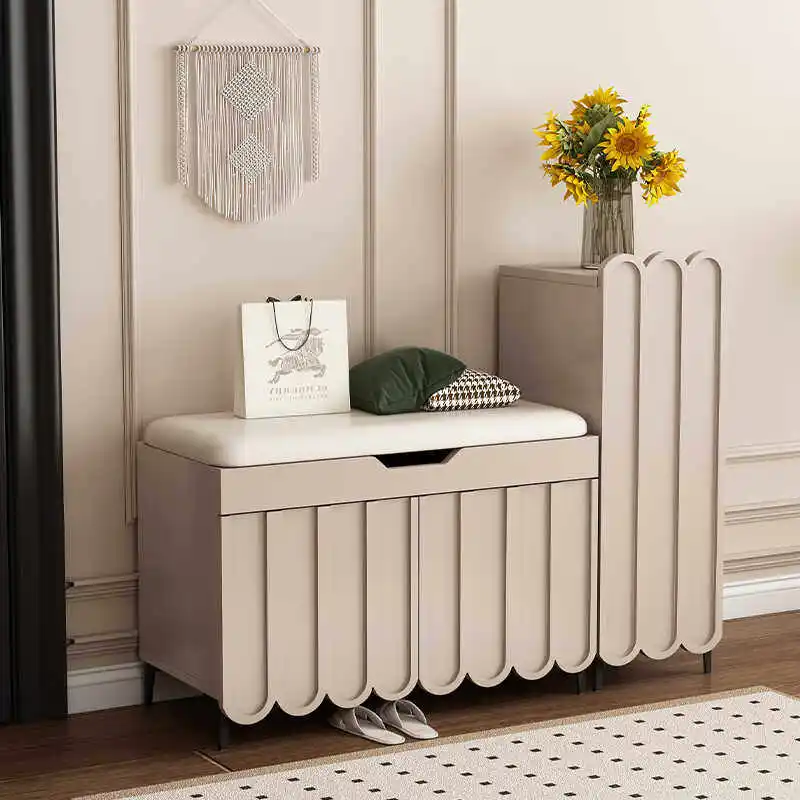 10pairs Girls Shoe Rack 2 Tier Vertical Entrance Hall Shoe Rack Modern Storage Closet Home Corner Storage Cabinet Furniture