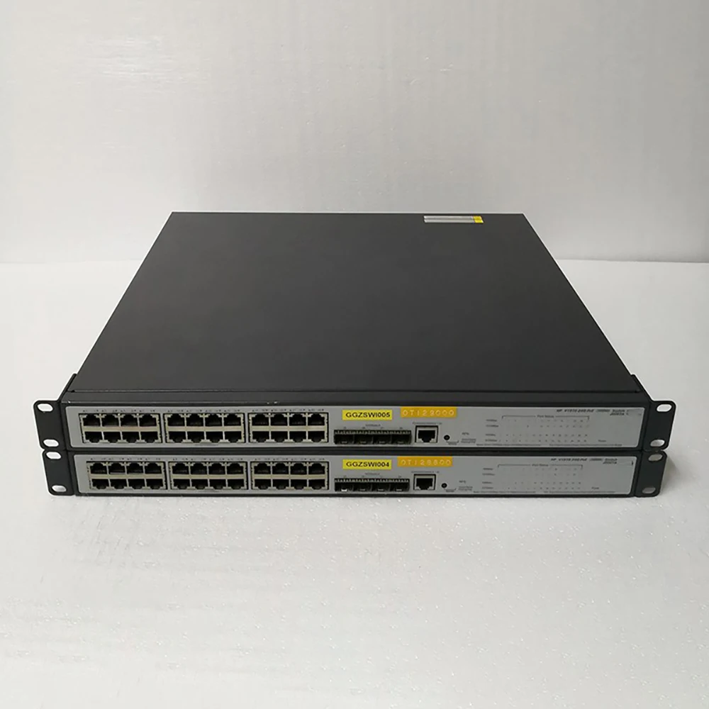 1PCS V1910-24G-POE (365W)  JE007A 24 Port Full Gigabit POE Power Supply Switch 100% Tested Fast Ship Perfect Work
