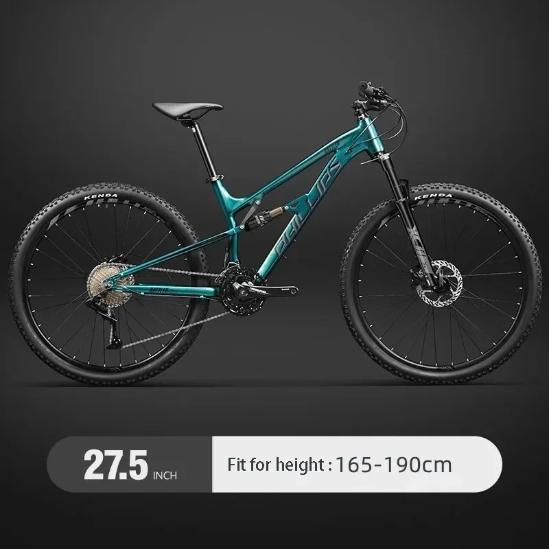 Aluminum alloy soft tail downhill mountain bike Oil pressure disc brake variable speed off-road MTB Bicycle 27.5 inch 30/33Speed