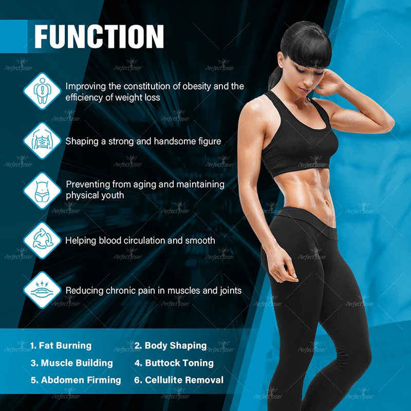 EMS Muscle Building Emszero Fat Burning Machine Ems Neo Emslim Skin Firming Tightening Body Shaping Cellulite Removal Device