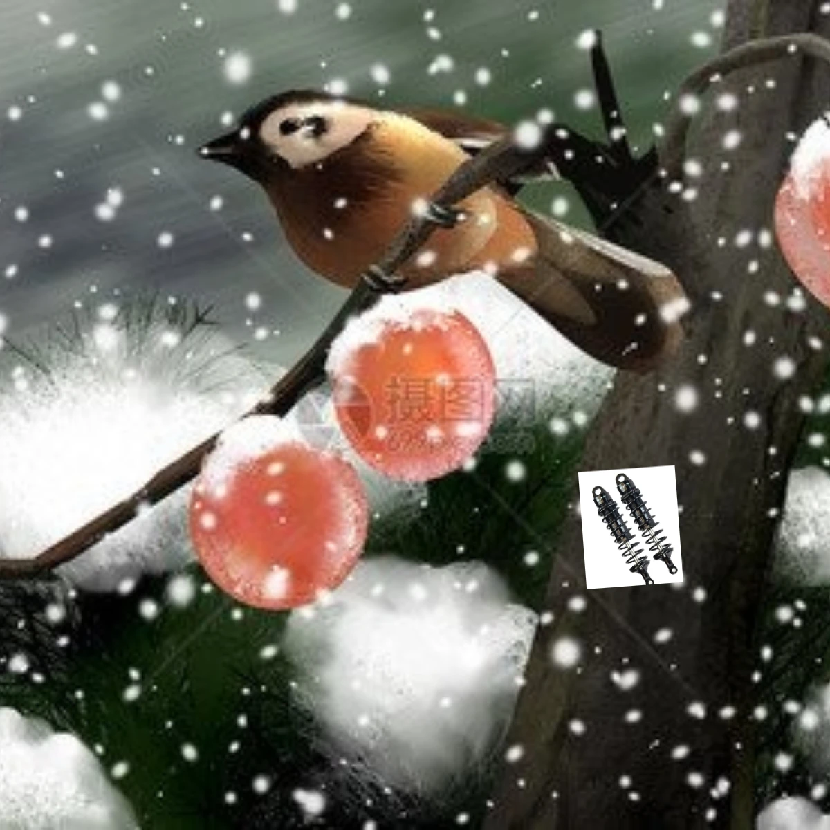 

GPM Alloy Front Adjust Spring Dampers for TRAXXAS 1/8 Sledge 128mm & 6mm Shaft Compatible with Associated Buggy