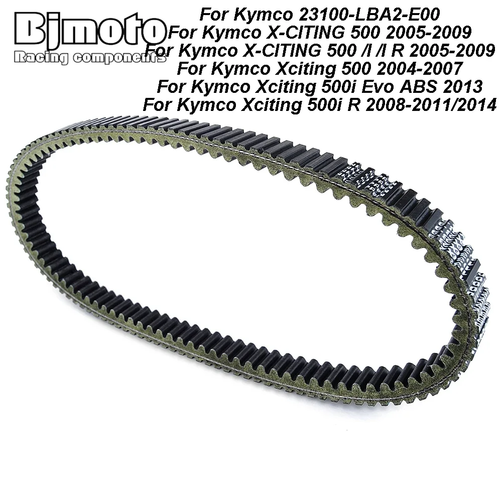 

Drive Belt For Kymco Xciting 500 2004-2006 500i 2007-2009 500i R ABS 2007-2016 23100-LBA2-E00 23100-LBA2-305
