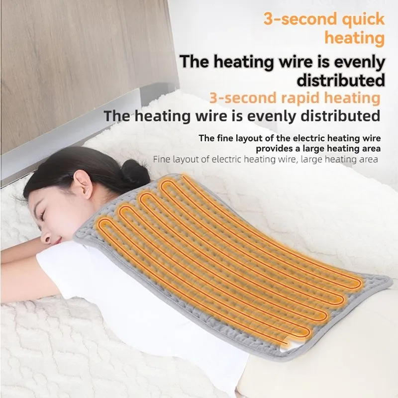 A05G-다기능 전기 온열 패드 9단계 온도 조절 지능형 열 제어 바디 허리 온열 패드 EU 플러그