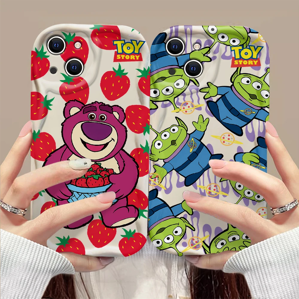 Toy Story Buzz Lightyear 3D Wave Case For Xiaomi Redmi 13C 12 12C 10 10C 9C A1 A2 K50 K40 Note 13 12 11 10 Pro Plus 4G 5G Cover