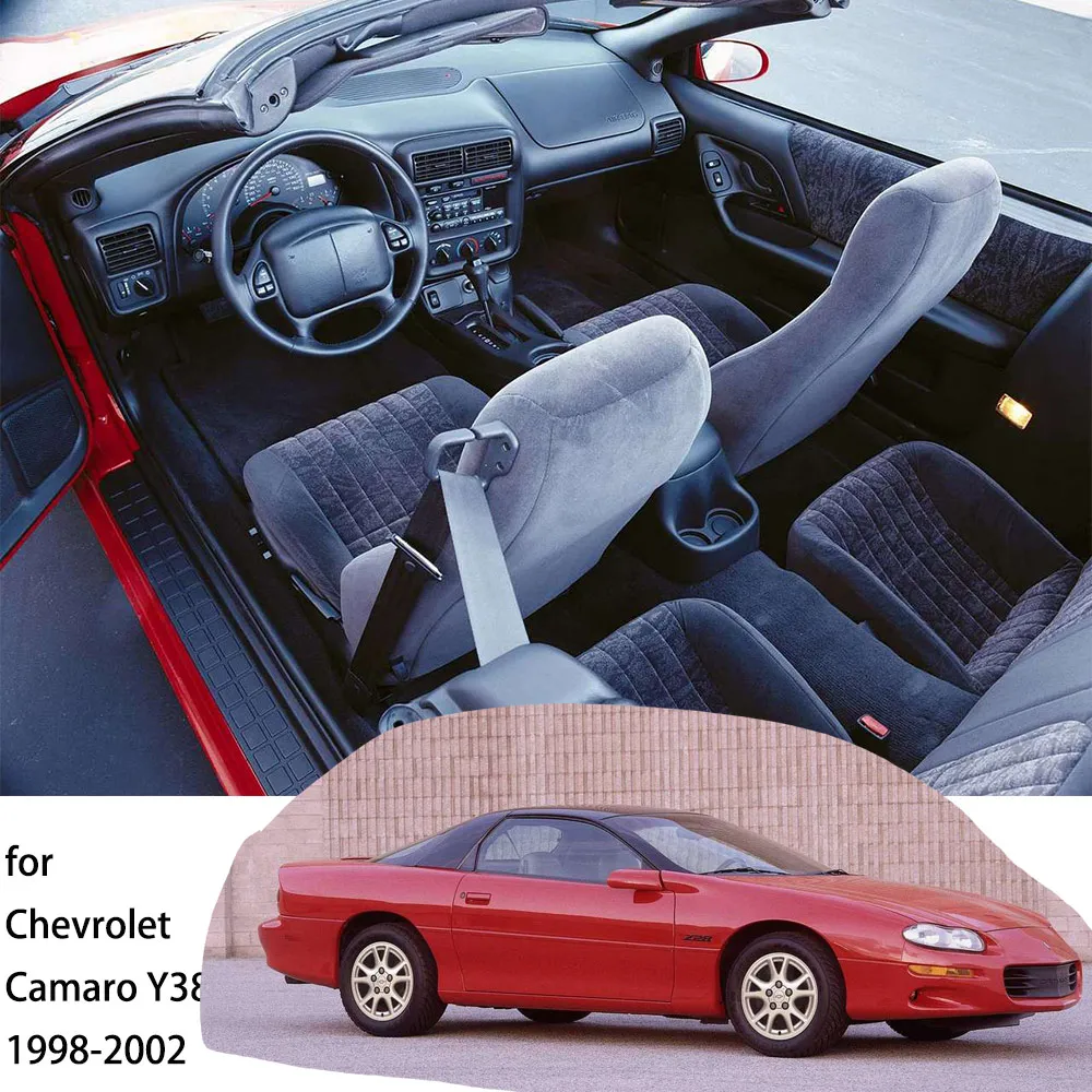 Avoid Light Dashboard Center Console Cover Mat Pad Sunshade Anti-slip Rug for Chevrolet Camaro Y38 MK4 1998 1999 2000 2001 2002
