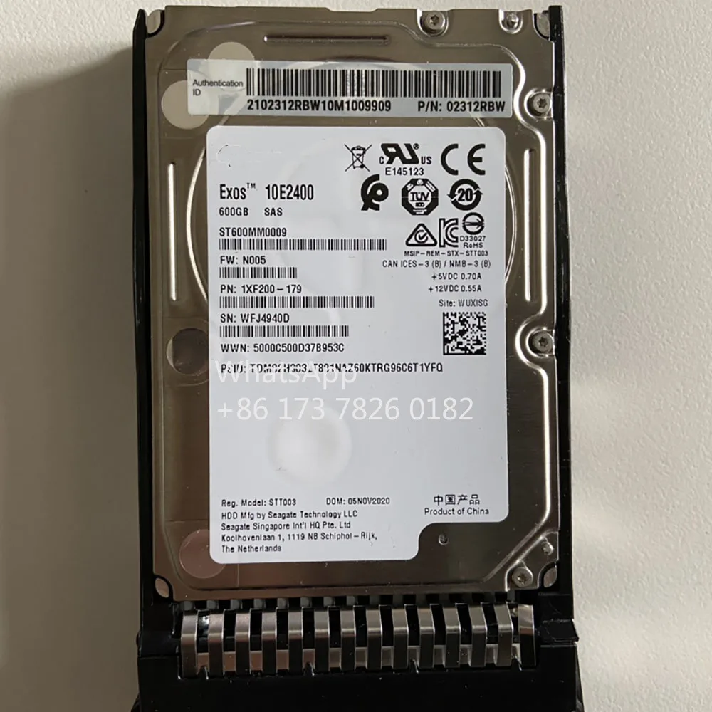 

600 ГБ для сервера Huawei Жесткий диск 600G 10K SAS 2,5 дюйма 12G 02312RBW