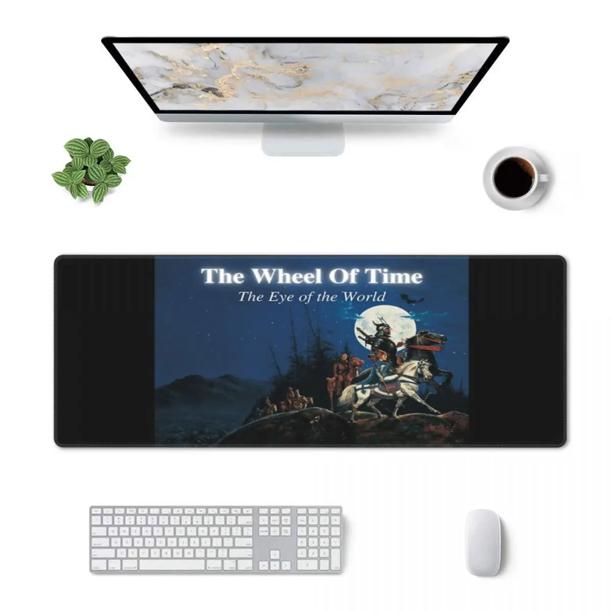 The Wheel Of Time - The Eye Of The World Rubber Keyboard Pads