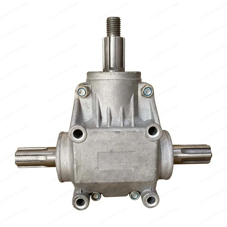 90 Degree Right Angle Gear Transmission Small Spiral Bevel Gear T-type Steering Gear Reversing Right Angle Transmission