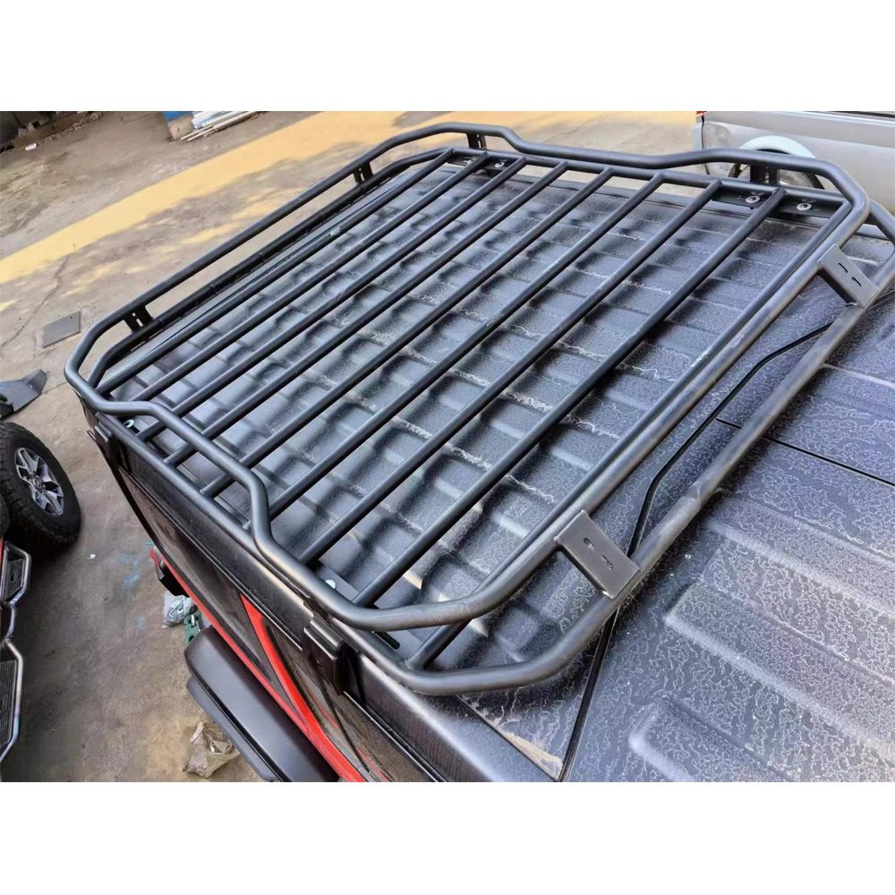 Free shipping to Russia Lantsun JL1297 steel luggage rack for jeep for wrangler JK &  JL &  JT roof rack