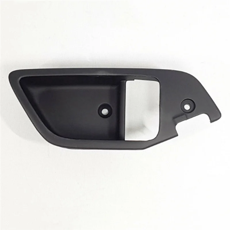 Set di coperture per maniglia interna della porta anteriore LH + RH per Hyundai Tiburon Coupe 2003-2008 826112 C000 826212 C000, Nero—L49A