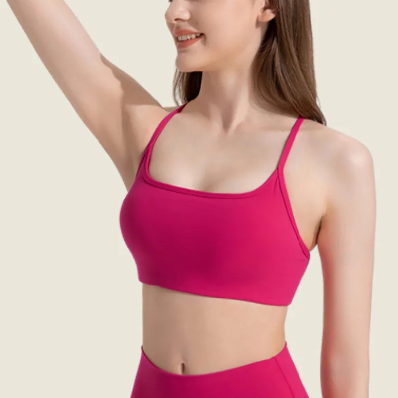 Solid Color Yoga Tight Sports Bras For Women 2024 Women's Fitness Zipper Bra Sportswear Woman Gym Training Female Crop Tops