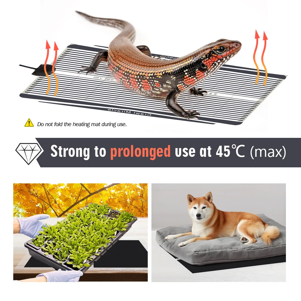 EU/AU/UK/US Graphene Material - đánh giá và giá Seedling Heat Pad