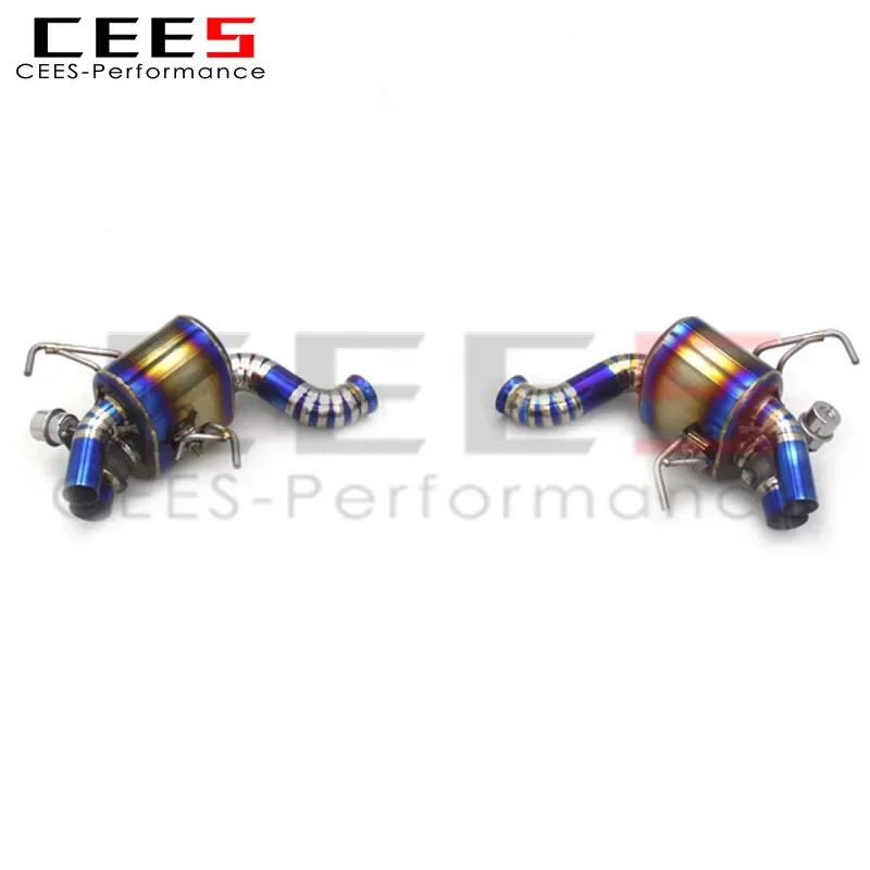 

CEES Exhaust For Ferrari California 4.3L 2009-2014 Titanium Exhaust Pipe Muffler Escape Car Axle Exhaust System