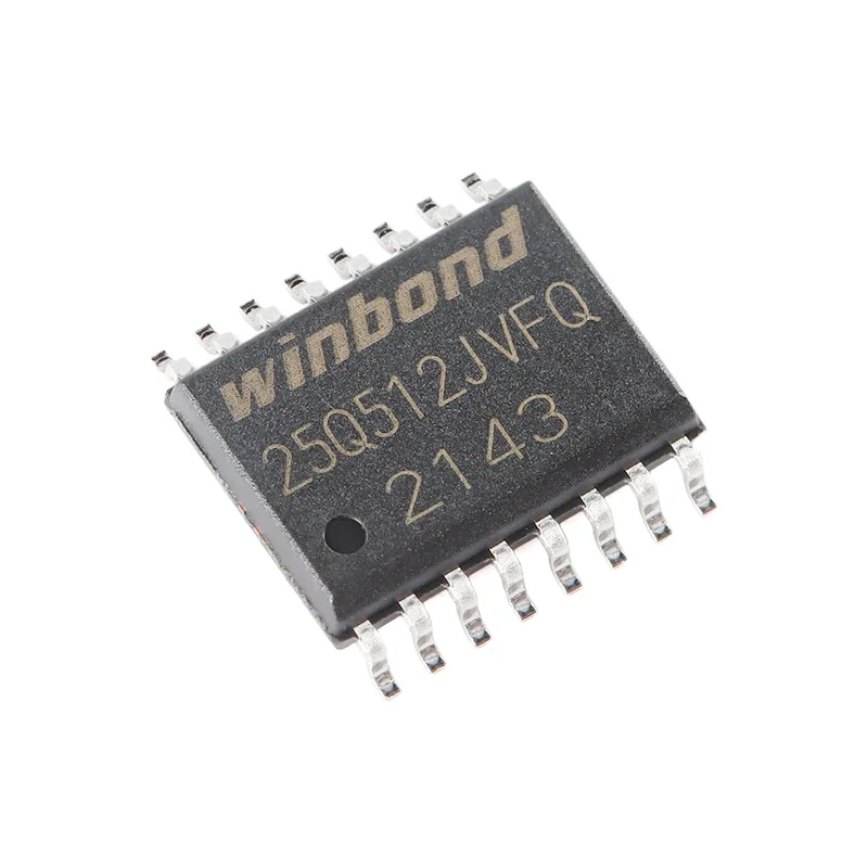 Original Genuine SMT W25Q512JVFIQ SOIC-16 3V 512M-bit Serial Flash Memory Chip  Electronic