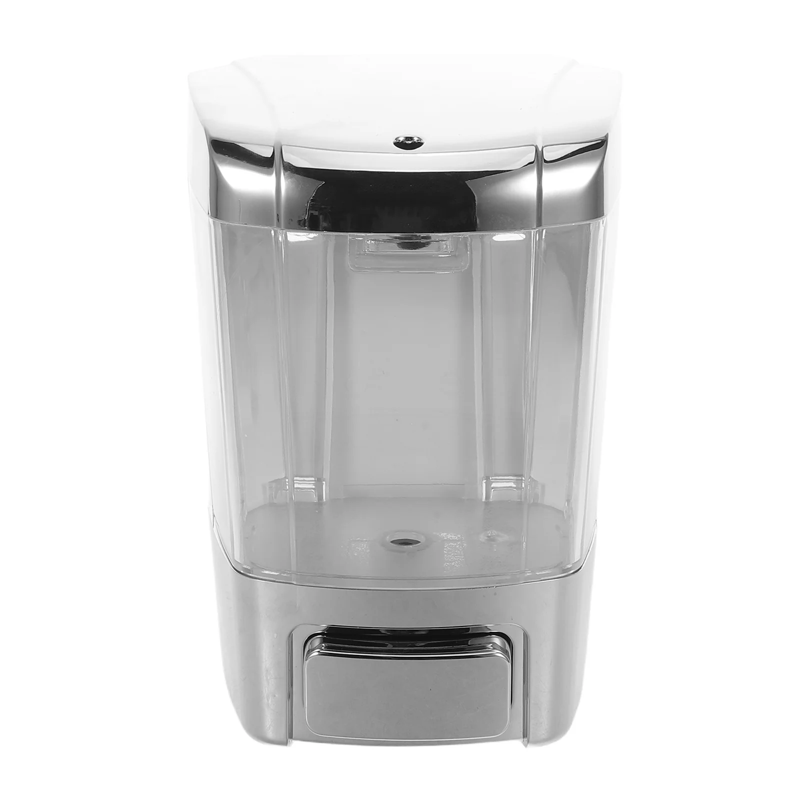 

1Set Manual Wall Mounted Soap Dispenser Large Capacity Push Pump Refillable Plastic Liquid Hand Wash Container for Bathroom