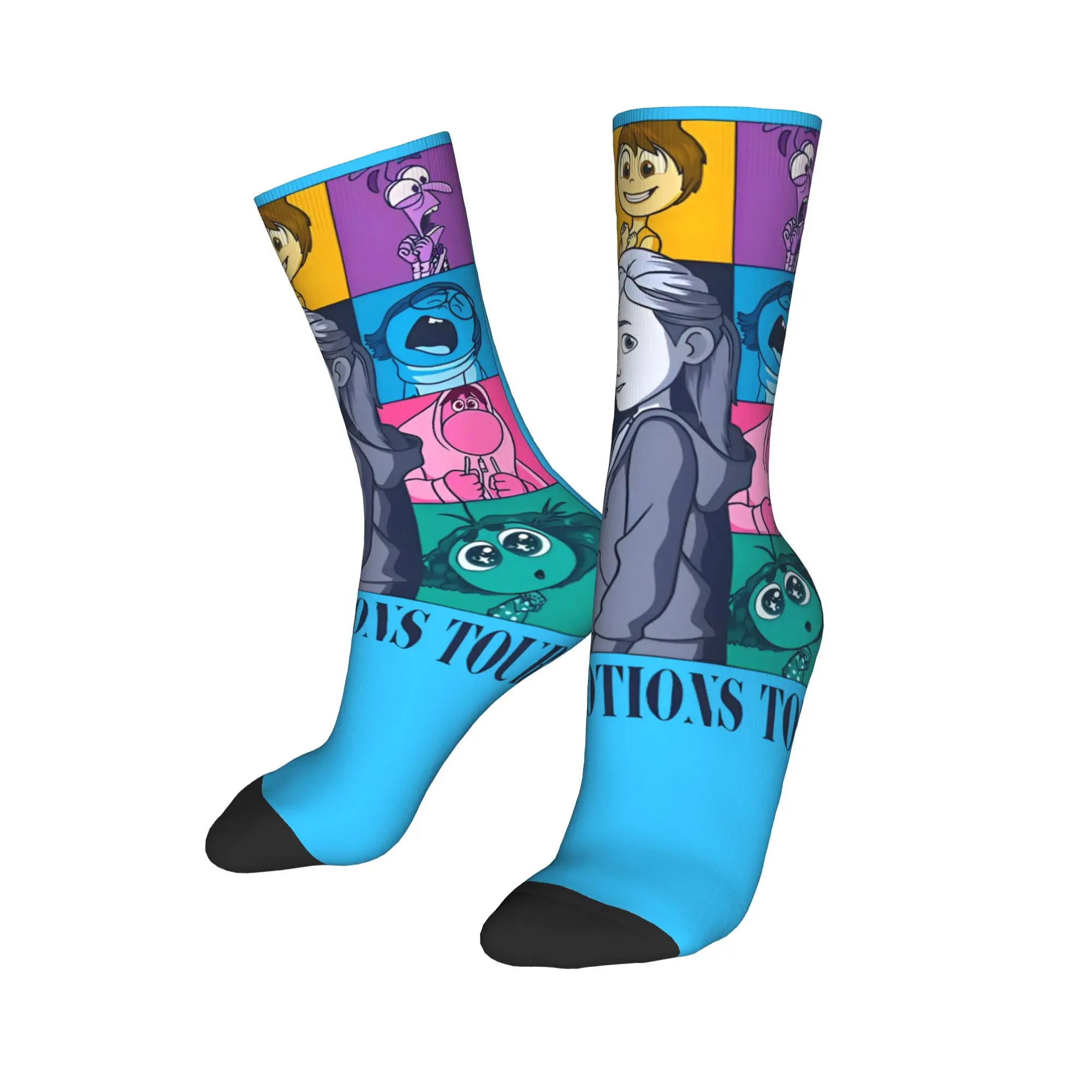 داخل خارج العواطف جولة الجوارب جوارب الموضة للجنسين الرجال متوسطة لينة تسلق الجوارب الخريف مخصص عدم الانزلاق الجوارب #3