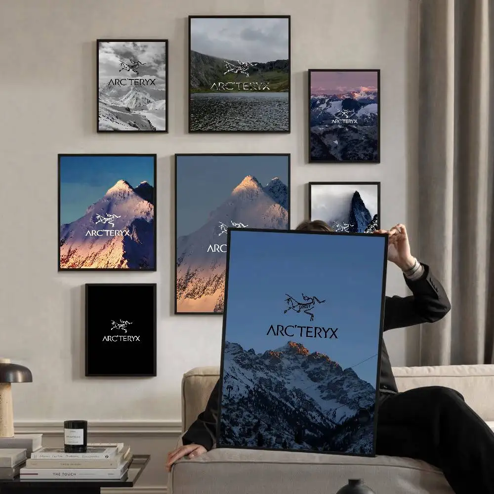 

Fashion Luxury A-ARC'TERYX Self-adhesive Art Poster Whitepaper Prints Posters Artwork Home Decor
