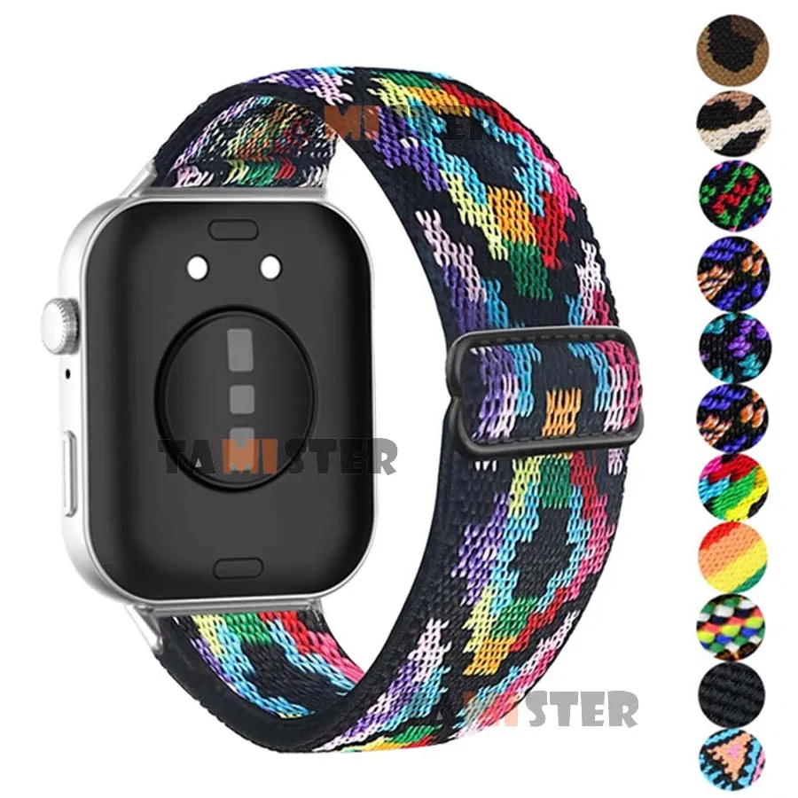 Elastisches Nylon armband für Huawei Uhr fit 3 Smart Watch Band Zubehör Ersatz armband für Huawei Fit 3 Armband Correa