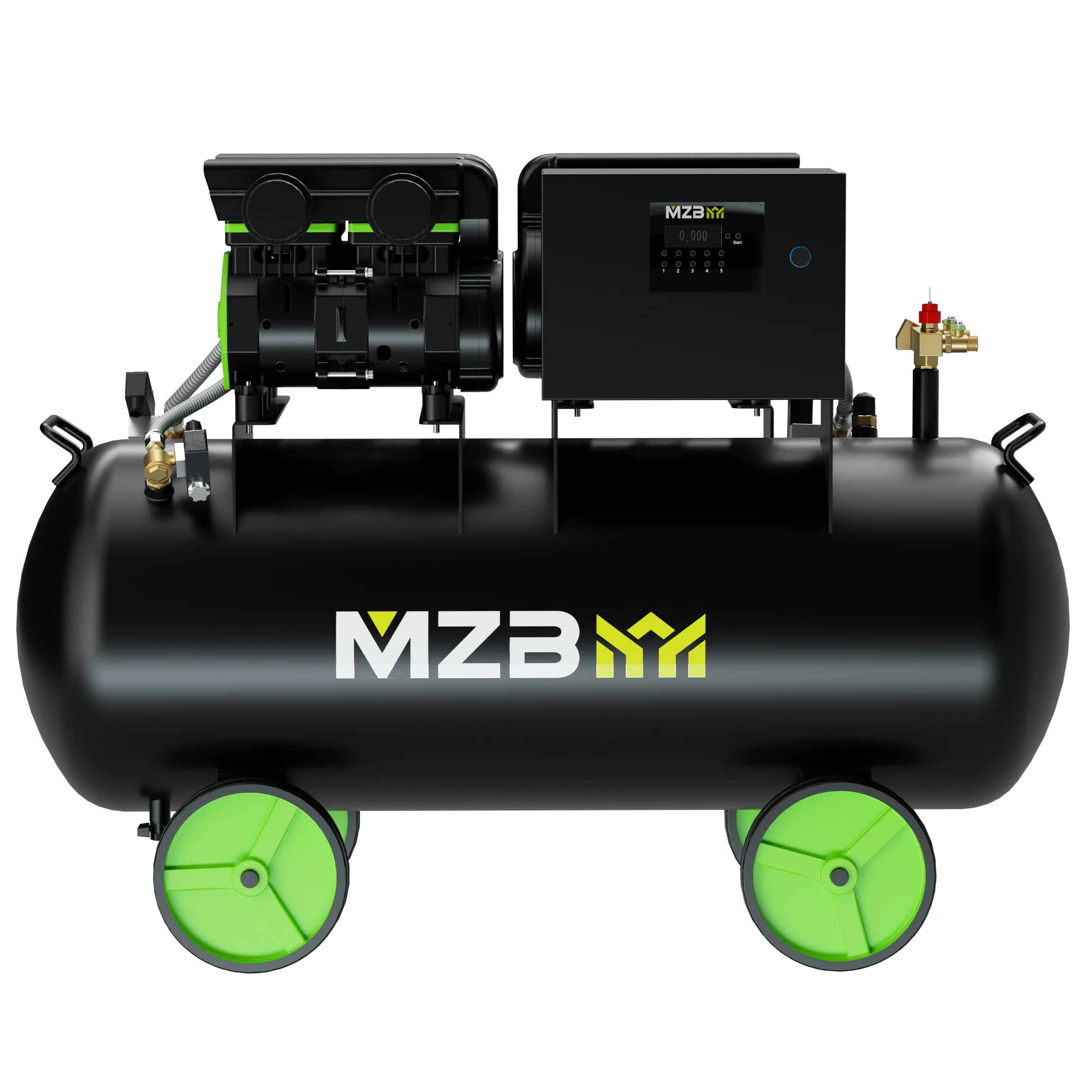 MZB Luftkompressor 90l Permanentmagnet-Luftkompressor mit variabler Frequenz