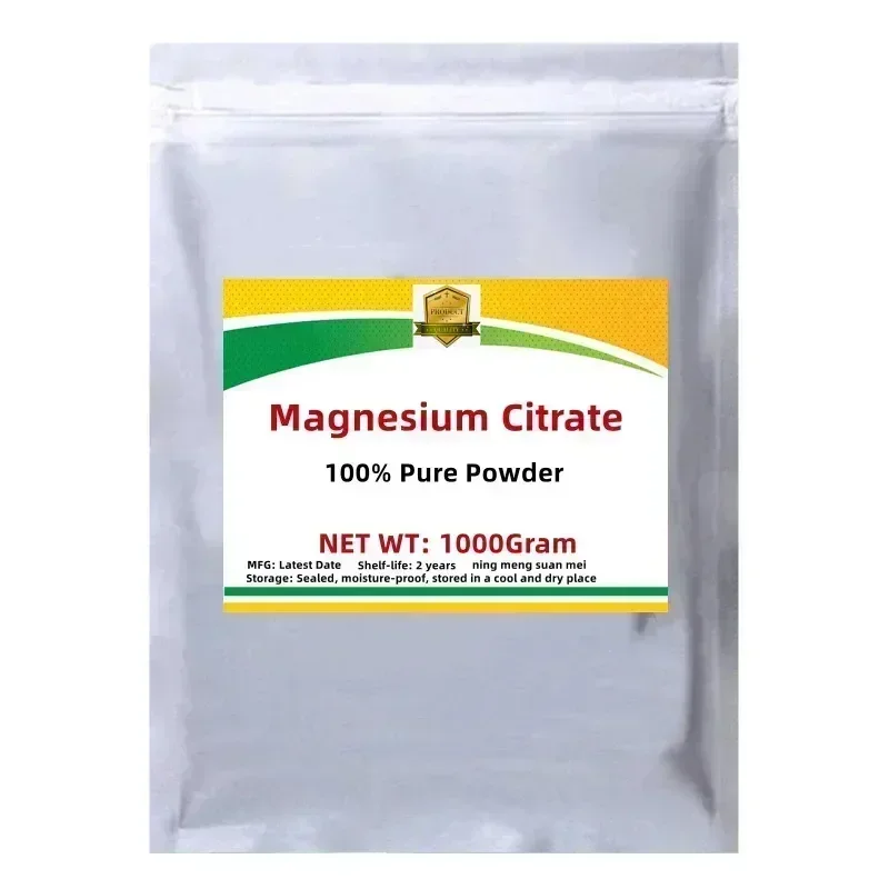 50g-1000g 100%Magnesium Citrate, Free Shipping