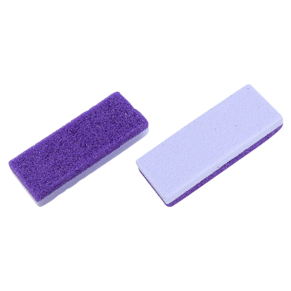 2 Pcs Pumice Tool Stone Pedicure Tools for Feet Remover Dead Skin Foot File Scraper