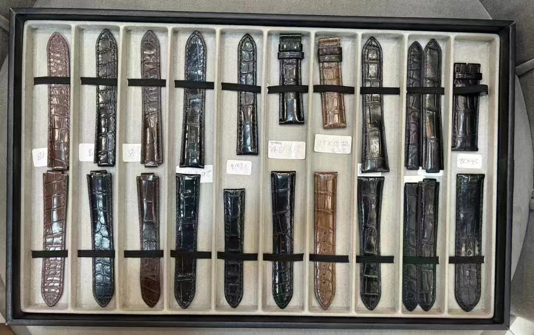 100% real genuíno pele de croc - Luxury Watch Level avaliação e preço
