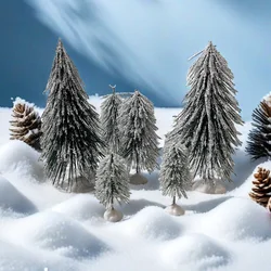 Christmas Tree Decorations Mini Encryption Snow Fir Small Christmas Tree for New Year Xmas Party Home Table Ornaments Gifts