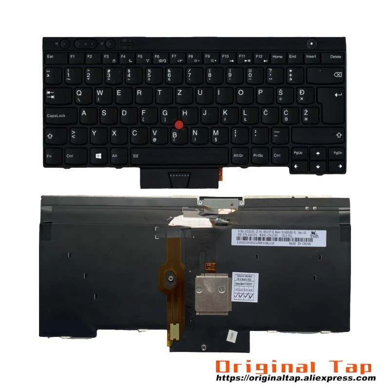 SI Slovenian Backlit Keyboard for Lenovo Thinkpad T430 T430s T530 W530 X230 X230t 04X1265 04Y0664 04Y0553 04X1378