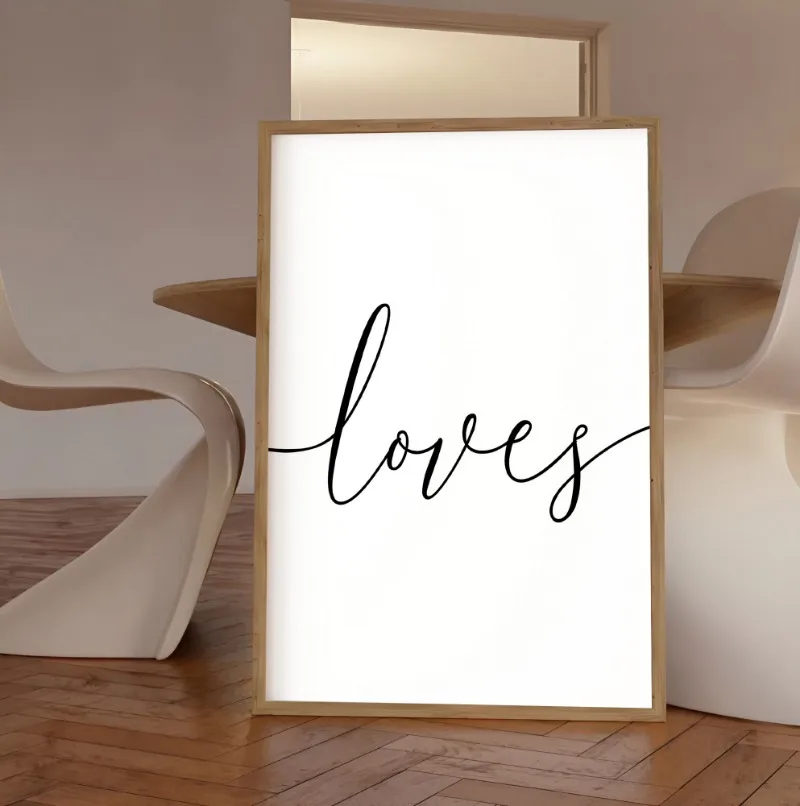 All of Me Loves All of You Set of 3  Poster Print Canvas Pictures Home for Bedroom and Odern Wedding Decor Frameless Painting