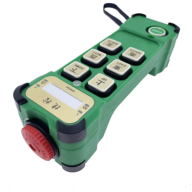 K600 6 buttons Industrial Wireless Radio Crane Remote Control switches Sensitive Hoist track Crane lift Controller