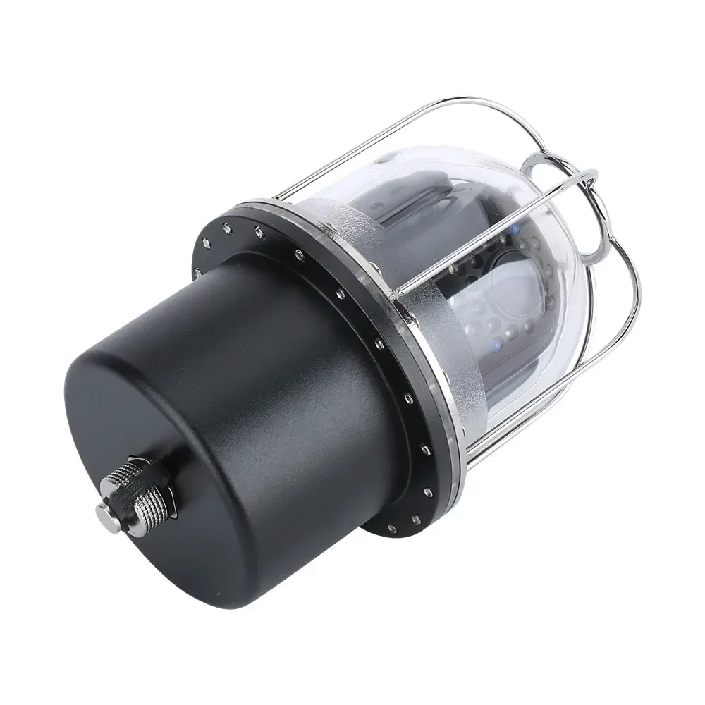 

10 Inch 100m Underwater Fishing Video Camera IP68 Waterproof 20 LEDs 360 Degree Rotating Dome Rotating Panoramic