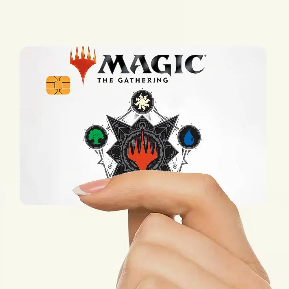 M-magic Game Waterproof Skin Protector Stickers For Bank Cards Credit Cards Debit Cards Public Transport Cards