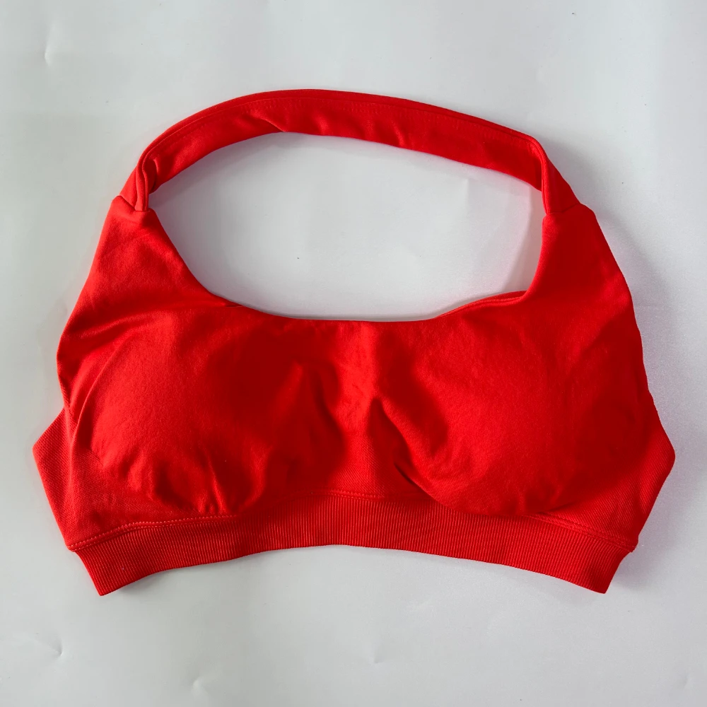 Damen Yoga-BH mit Neckholder und offenem Rücken, Fitness-Yoga-Top, Unterwäsche mit mittlerem Halt, Workout-Gym-Sport-Crop-Top – Detail 10