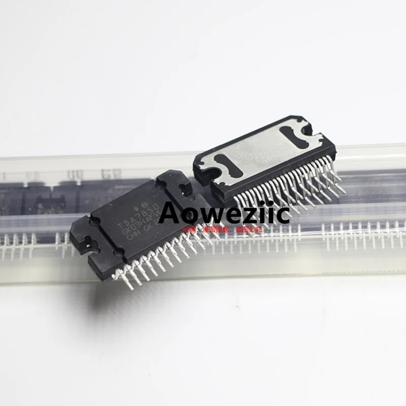 Aoweziic 2023 + 100% جديد مستورد أصلي TDA7850 7850 ZIP-25 4X50W مضخم طاقة السيارات IC