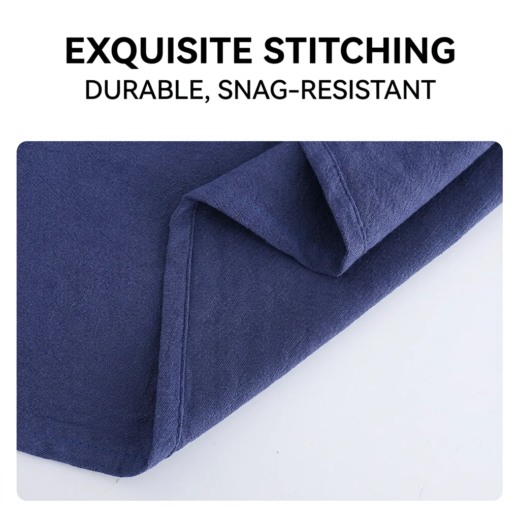 Cross Back Apron Stain Resistant Crinkle Cotton Apron Stain Resistant Apron Solid Color For Floral Arrangement Kitchen Cooking