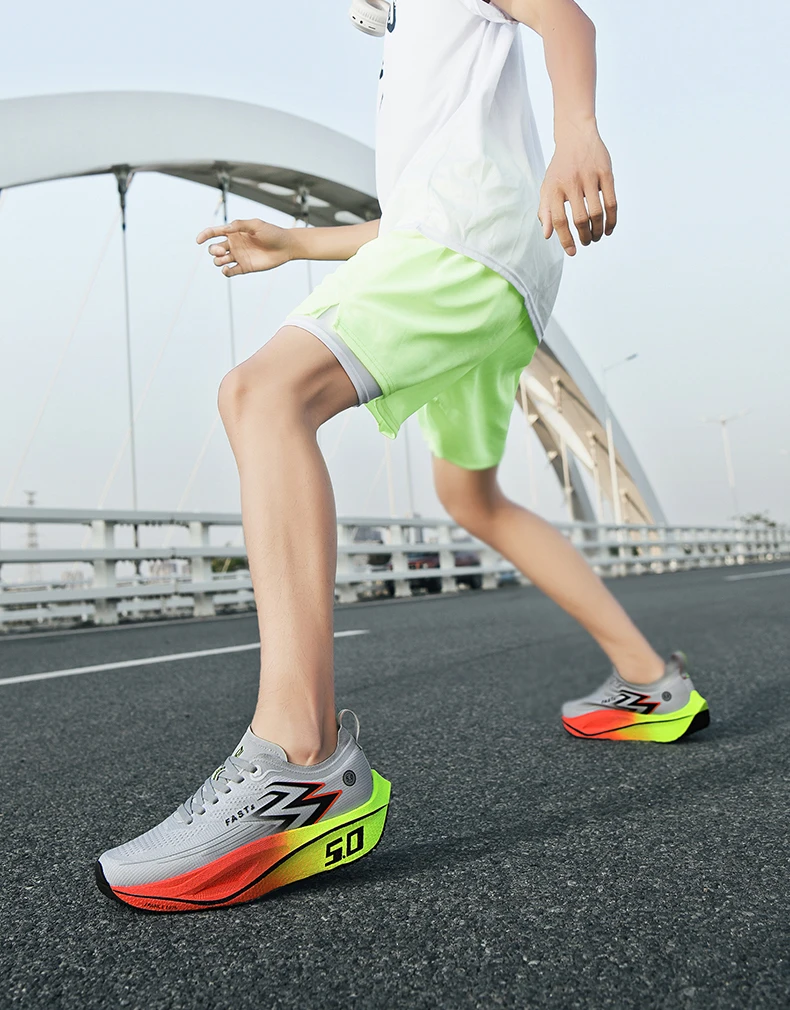 Männer Frauen Hochwertige leichte Laufschuhe Kissen Trainingsschuhe Leichte, verschleißfeste Turnschuhe – Detail 6