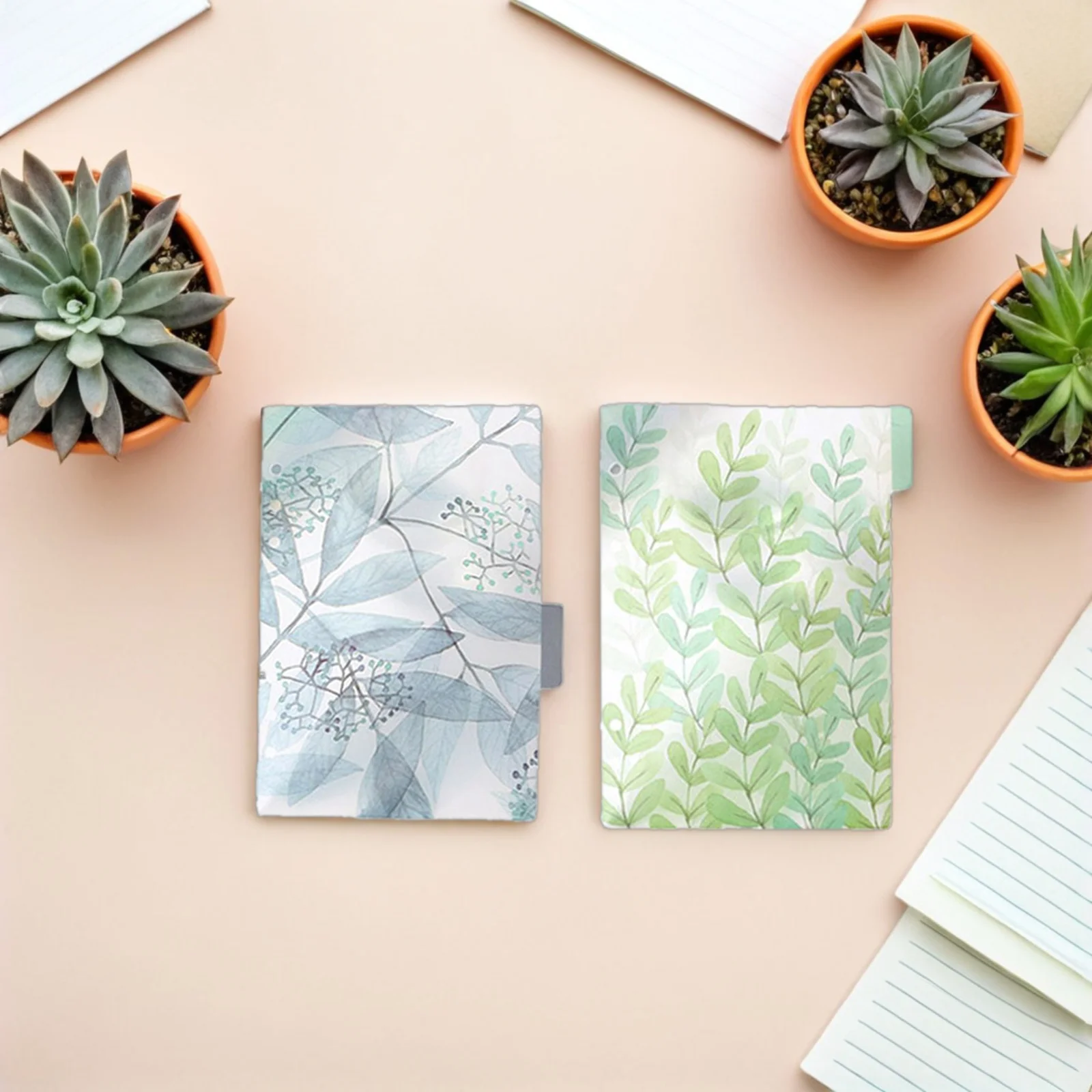 6pcs A5 Notebook Binders Dividers Set Colorful Classification Page Tab For Notebook Accessories Stationery Forest Story Series