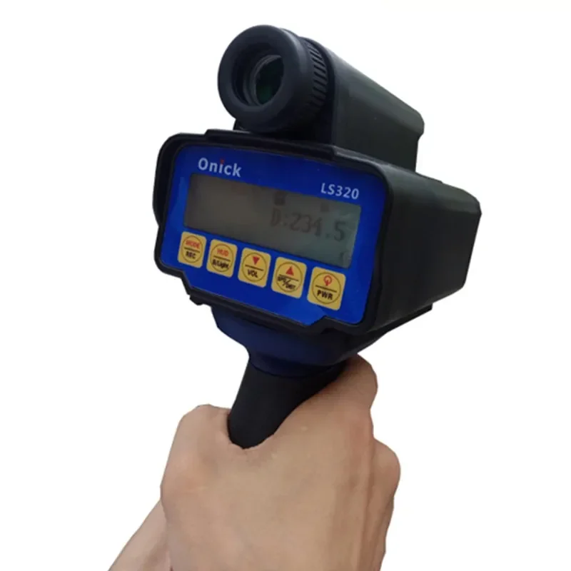 Onick LSP320 Handheld Laser Speed Sensor and Traffic Speed Camera High Precision Speed Measuring Instruments