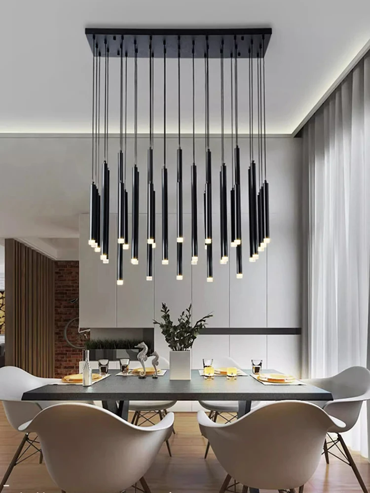 Nowoczesne oświetlenie LED do domu, lampy wiszące do salonu, żyrandole do jadalni, oświetlenie wiszące, oświetlenie wewnętrzne. — 2