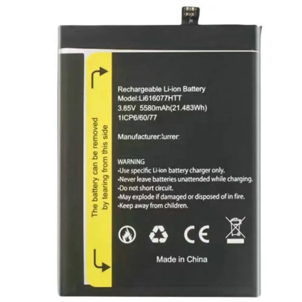 

New Li616077HTT Replacement Mobile Phone Battery For Blackview BV4900 BV4900 Pro 1ICP6/60/77