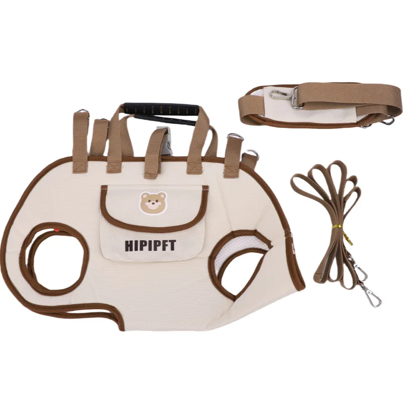 حامل محفظة للكلاب للكلاب الصغيرة والقطط والجراء - حقيبة حمل للحيوانات الأليفة للسفر ذات جوانب ناعمة، قابلة للطي، خفيفة الوزن، للسفر والنزهات