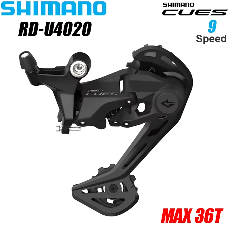 SHIMANO CUES U4000 1X9 Speed Rear Derailleur Group For MTB Bike SL-U4000 Right Shifter RD-U3020 Rear Derailleur Bicycle Parts