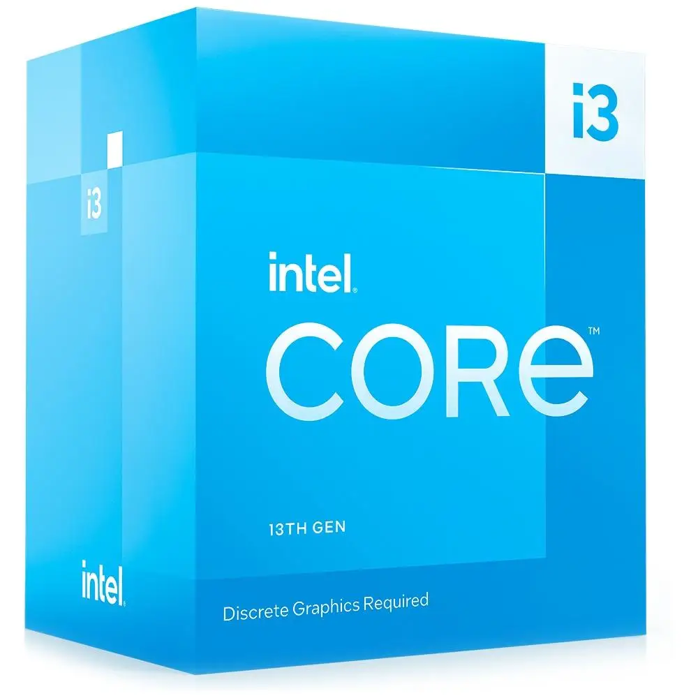 Intel Core i3 13100F 3.4GHz Processor (4.5GHz Turbo), 13th Generation, LGA 1700, BX8071513100F